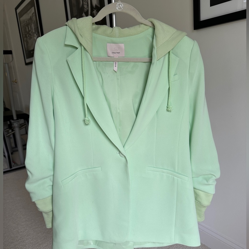 Cinq a Sept Khloe Hooded Blazer